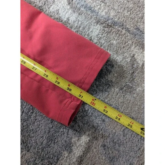 FIGS Technical Collection Womens Scrub Set Sz Small Tall Orange Nurse Medical - Picture 8 of 16